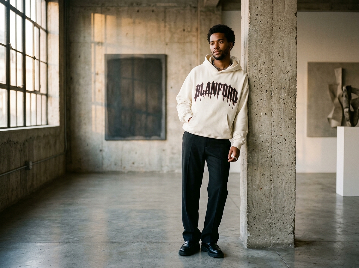 Blanford Gothic Arch Heavyweight 300GSM Hoodie South Africa